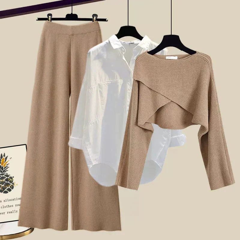 Tina | Cozy Three-Piece Set Made of Soft Fabric with Long Sleeves