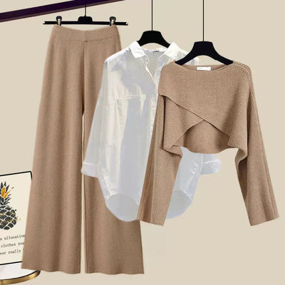 Tina | Cozy Three-Piece Set Made of Soft Fabric with Long Sleeves