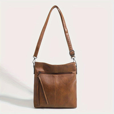 Lina | Vintage Shoulder Bag in Chess Pattern