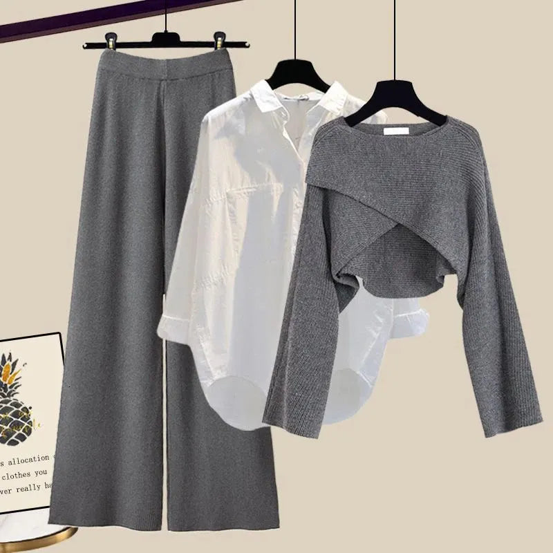 Tina | Cozy Three-Piece Set Made of Soft Fabric with Long Sleeves