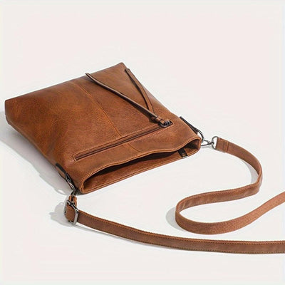 Lina | Vintage Shoulder Bag in Chess Pattern