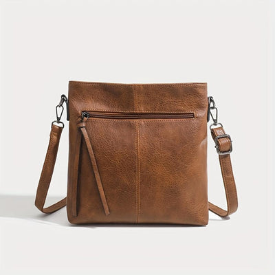 Lina | Vintage Shoulder Bag in Chess Pattern